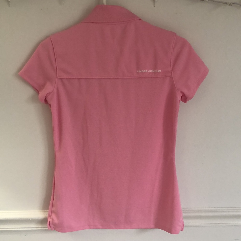 UA Womens Pink Ribbon Polo - Picture 10 of 14